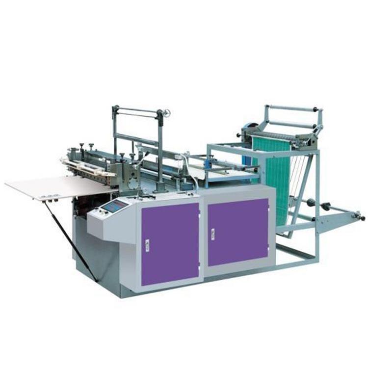 厂家供应双层四线热封冷切机制袋机（带自动冲床或自动理袋）