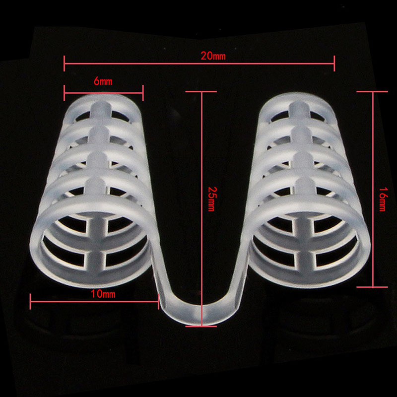 8PCS Anti Snoring Anti Snore Nose Clip Silicone Snoring Solu