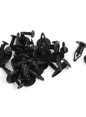 High Quality  20 Pcs 6mm Hole Plastic Rivet Trim Panel Retai