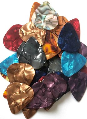 50&100 Pcs New Acoustic Picks Plectrum Celluloid Electri