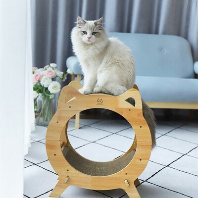 极速Double-layer grab board cat grab board claw grinder cat