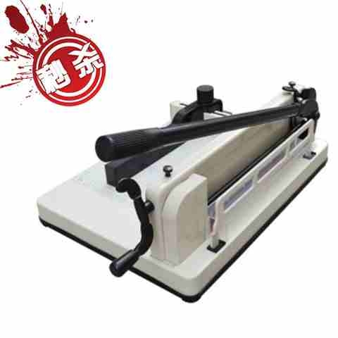 858a4重型切纸刀裁纸刀可切400张t厚层修边机办公小型裁切机