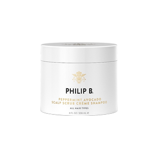 美国Philip B裴利毕薄荷鳄梨海盐头皮清洁磨砂膏清爽洁净控油