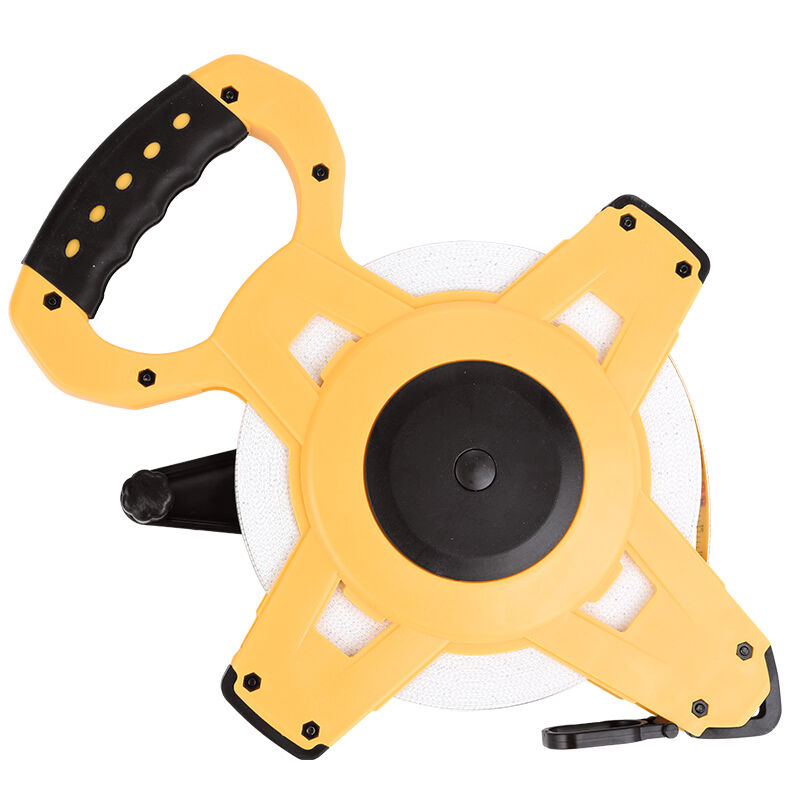 厂家锴达KATA纤维尺50米架式玻璃纤维卷尺盘式尺卷尺工程测量皮尺