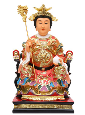 好货树脂玉帝王母 16寸家用王母娘娘 玉皇大帝佛像居家摆件 天宫