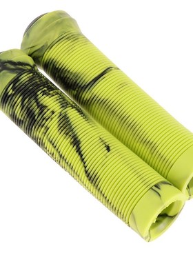 极速1 Pairs Rubber Handlebar Grips,Lock-on Grip Handle Bar E