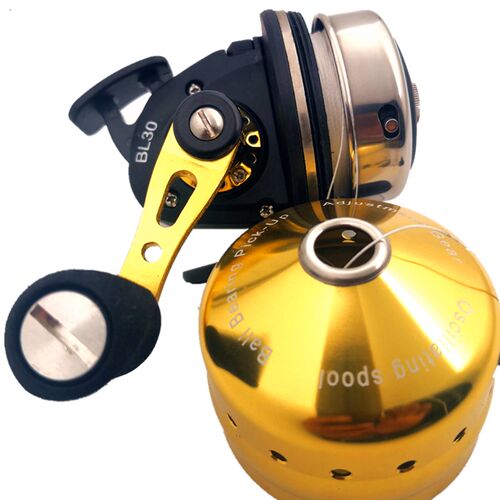 极速Fishing Reel BL30 4+1BB 3.6:1 Gear Ratio Slingshot Close