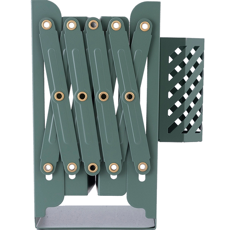 可伸缩书立架书本简易书桌课桌放书的架子创意学生用书笠折叠书靠