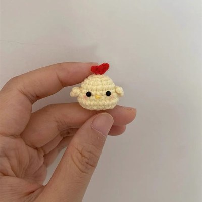 极速小鸡仔挂件毛线手工编织diy钩针材料包钩织手作玩偶可爱自制