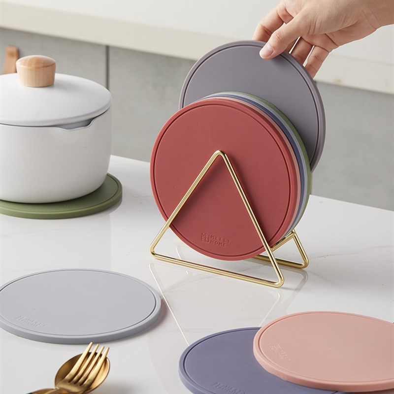 1pcs PP Dining Table Mat Woven Placemat Pad Heat Resistant