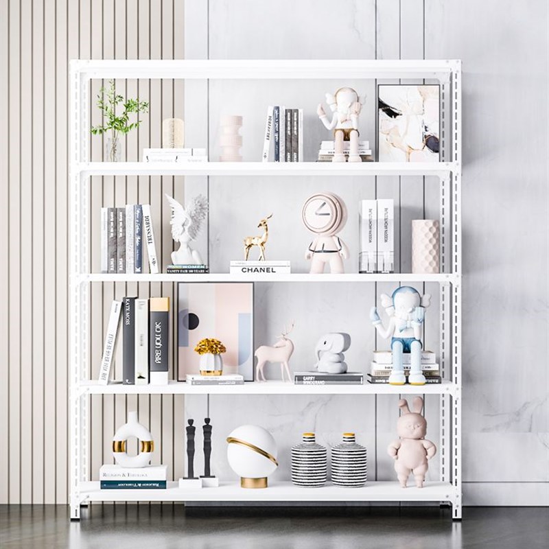 角钢仓库储物展示架铁架超市陈列小型货架家用置物架落地多层阳台