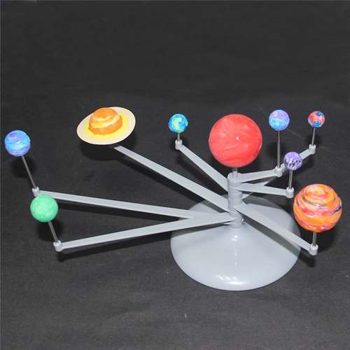 Solar System Model Nine Planets Kit Astronomy Painting Mode