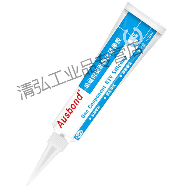 定制704矽橡胶透明703强力耐高温密封胶黑速干7o4b防水胶粘剂单组