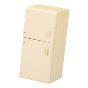 Wood Dollhouse Fridge Model Kitchen Furniture Living Room