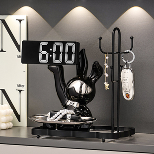 速发装端鞋柜门的玄关进门入户走廊锁匙放口收纳盒摆件客厅高饰品