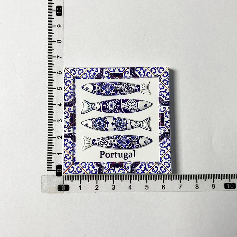 葡萄牙波尔图3D立体帆船冰箱贴