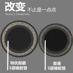 212021黑1胶管蒸汽管高压软管高压夹布水管胶皮管胶.管耐高温大