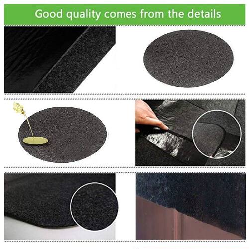 极速Round Grill Mat Floor Protective Pads BBQ Grill Mats For