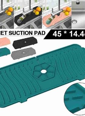 Kitchen Faucet Mat Silicone Sink Splash Guard Faucet