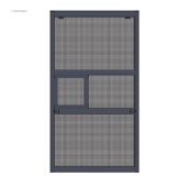 极速金刚网纱窗不锈钢推拉式 金钢网防盗沙窗 铝合金边框纱窗网自装