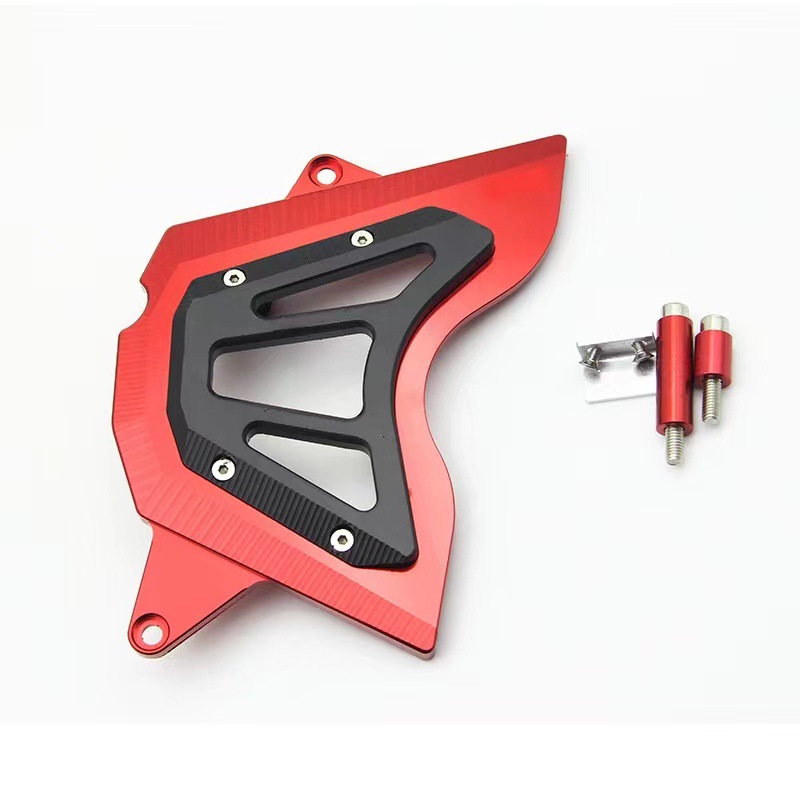 适用于雅马哈R25YAMAHAR3摩托车小齿盖改装装饰小齿盖