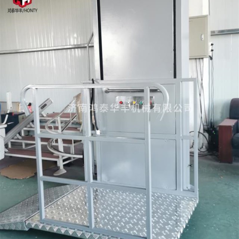 好货定制垂直无障碍升降平台家用三层别墅小型电梯不锈钢材质坚固