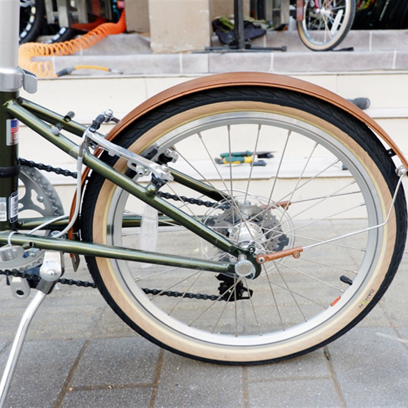 泥瓦HAC653全包D5自行车除20寸折叠16D7挡泥板寸复古挡水板泥