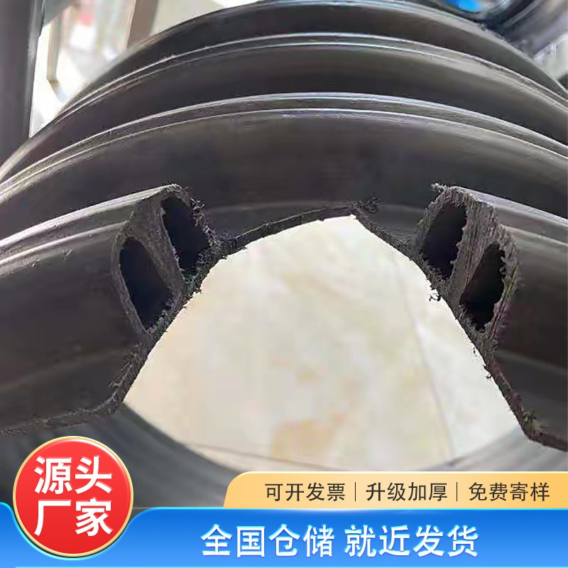 PE内肋管 内肋强聚乙烯螺旋波纹管 全塑多肋强缠绕管