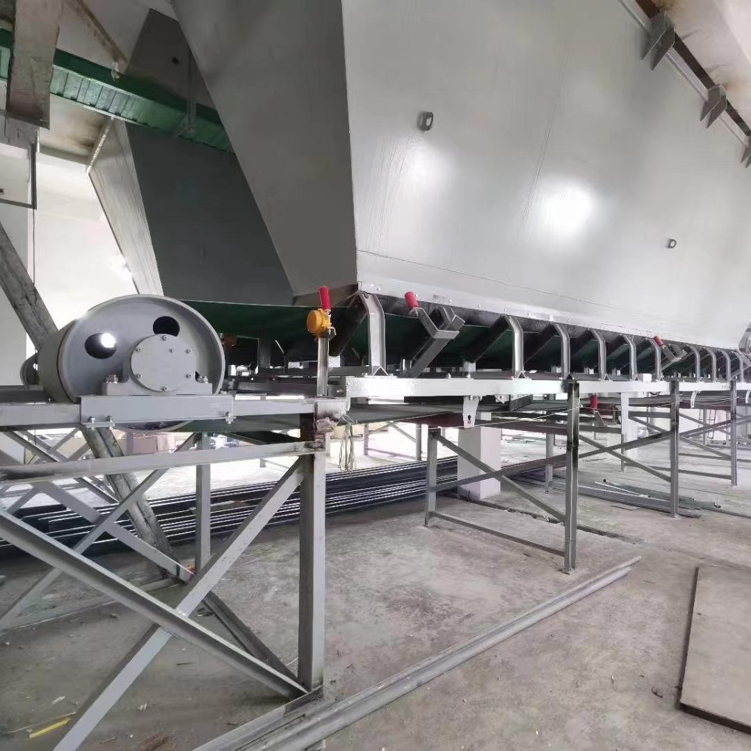 小型可移动式皮带输送机袋装粮食装车上料机不锈钢机架输送机