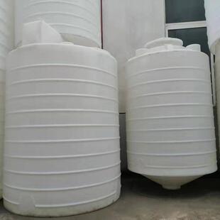 耐酸碱3吨锥底塑料桶耐腐3立方PE搅拌罐3T加药箱锥底水塔加厚