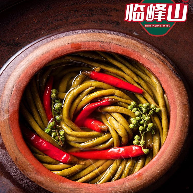 四川泡菜泡豇豆老坛酸菜泡椒泡姜泡豆角酱菜苕皮酸豆角配菜酸豇豆