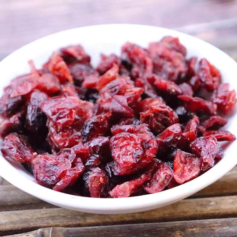 蔓越莓干烘焙用无添加雪花酥好曼越梅干果蔓越梅新鲜包邮蜜饯500g