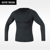 GOREWEAR运动服保暖弹性专业户外运动内层上衣长袖 男款