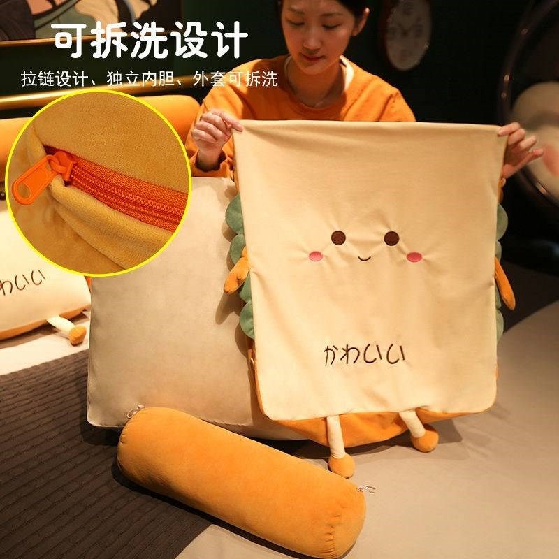速发床头靠背垫靠枕寝室三角枕头床上抱枕生睡觉护腰枕沙发靠垫宿