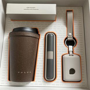 适用于沃尔沃新s60s90v60v90ccxc60xc90遥控器钥匙套水杯交车礼包