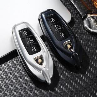 適用于汽車鑰匙包2021款 鑰匙套殼金屬男女士扣 Urus 蘭博基尼
