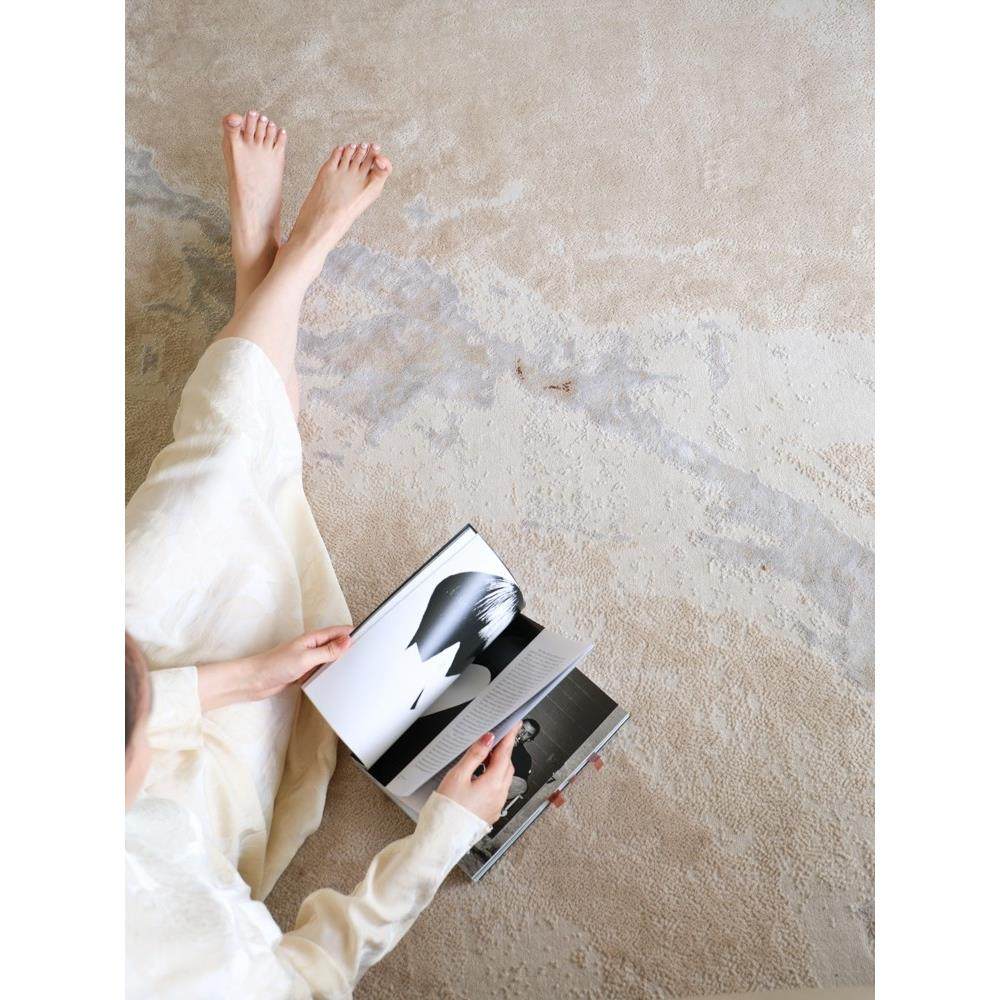 若奈“+真丝”土耳其大理石花纹可洗轻微浮雕地毯,居家布艺,地毯,淘宝优惠券,粉丝福利购,淘宝优惠卷