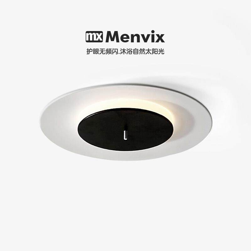 Menvix北欧极简飞碟吸顶灯现代简约创意氛围灯设计师款圆形卧室灯,家装灯饰光源,餐厅/卧室/书房吸顶灯,淘宝优惠券,粉丝福利购,淘宝优惠卷