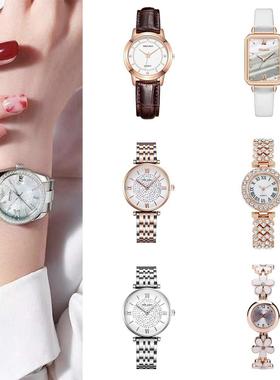 样板间女士手表饰品衣帽间梳妆台卧室桌面皮革手表软装饰现代可及