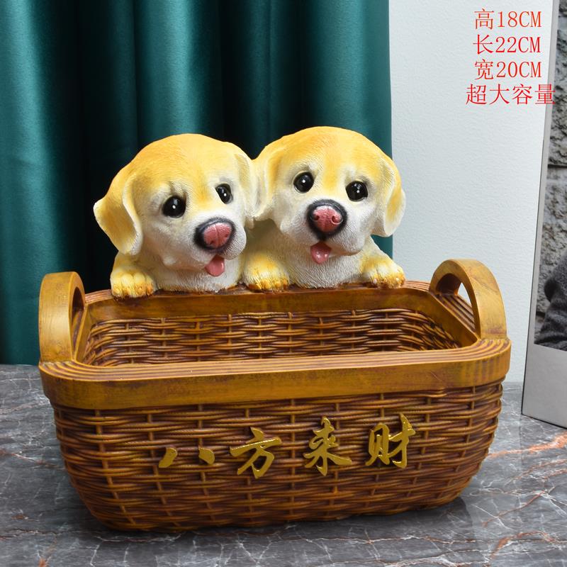 招财猫钥匙收纳玄关装饰品摆件家居入户门口鞋柜客厅乔迁新居礼品