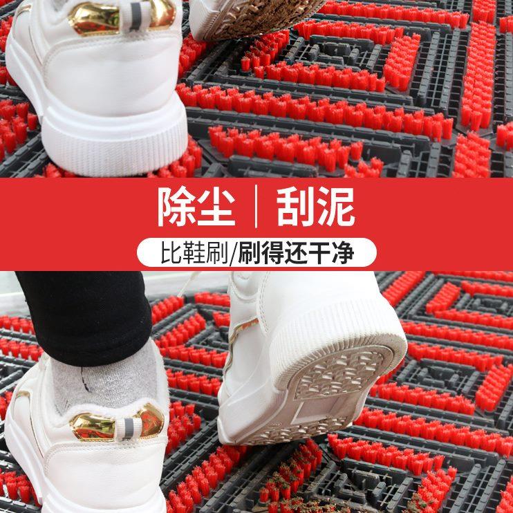 室外防滑蹭土进门地垫入户门前门口脚垫塑料门垫户外防水商用地毯