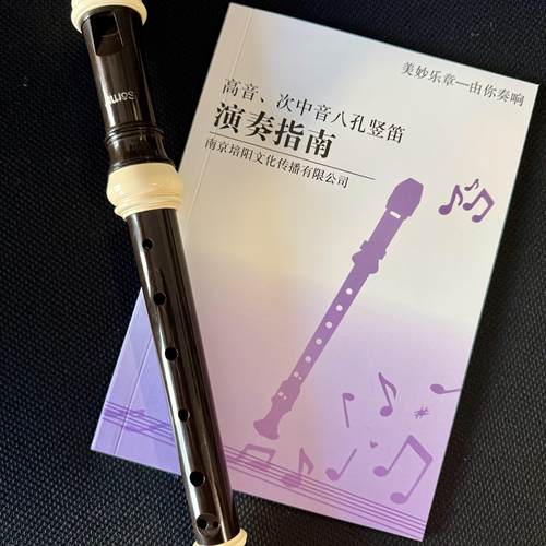 AULOS爱乐斯503B-E 正品八孔巴洛克式英式高音直笛 学生8孔直笛
