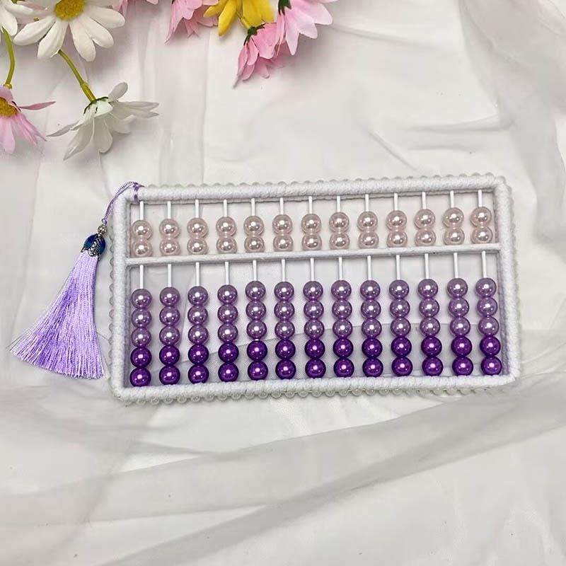 【材料包】手工DIY算盘小学生作业家庭科学实验材料计算技术制作