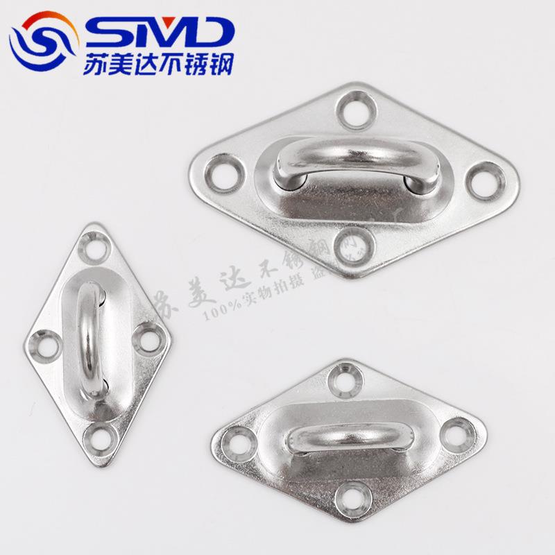 工厂直销304不锈钢吊钩U型顶钩风扇挂勾吊灯饰固定铁环吊勾承重