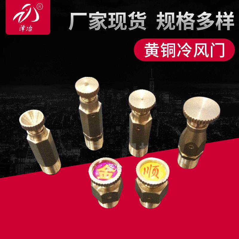 厂家供应老式暖气片手动放气阀全铜带咀排气阀跑风黄铜暖气片