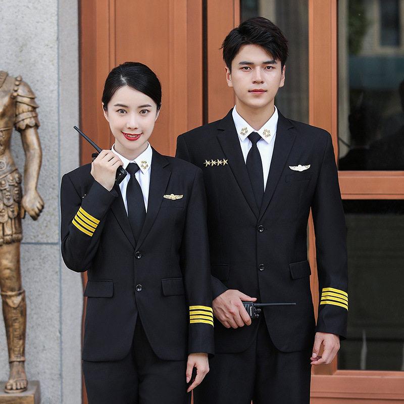 保安制服外套安保秋冬工作服物业