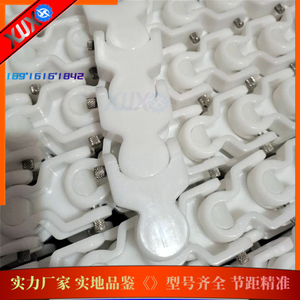 速发1700链料尼龙龙骨链传动链板齿轮箱格塑牛奶乳品白色送输链条