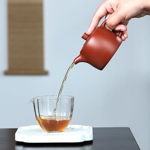 速发砂兴原矿大红袍手工紫宜茶景舟井栏袍茶壶家用功夫壶具实用礼