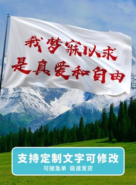 速发登山我由户外旗梦寐以求是真爱和自帜武功山爬山旅游旗可