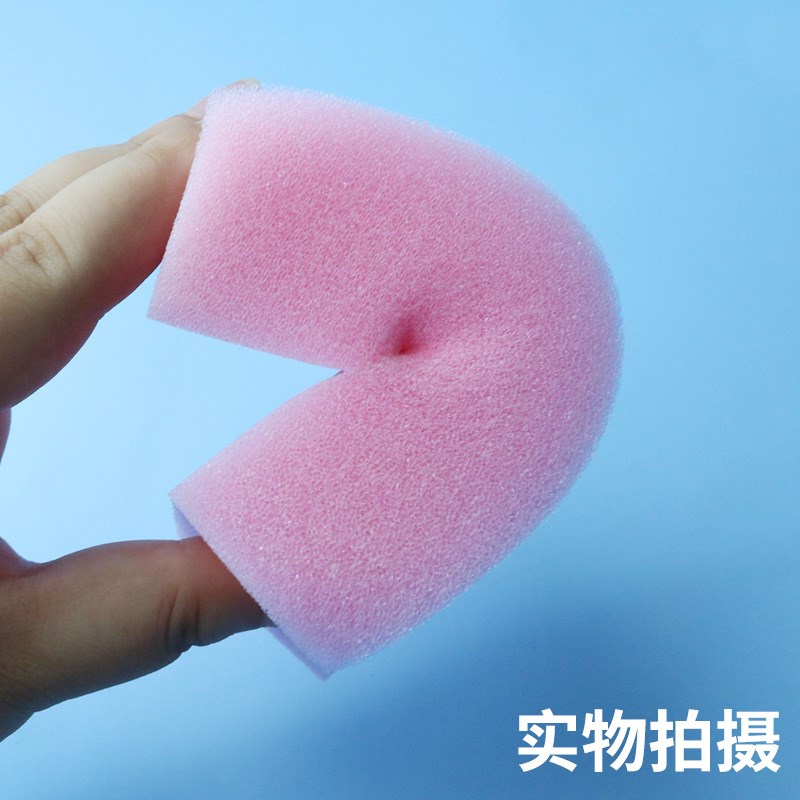 速发11V4发廊美发用品海棉碎刷发扫海绵拍块擦清理头发理发店